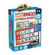 Gra Dotykowe bingo Montessori alfabet angielski