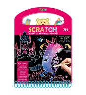 Książeczka z wydrapywankami Avenir - Podroż do Magicznego Świata