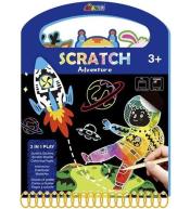 Książeczka z wydrapywankami Avenir - Przygody