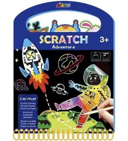 Książeczka z wydrapywankami Avenir - Przygody