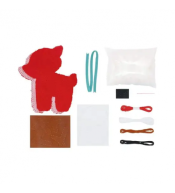 Zestaw do szycia breloczek Jelonek Avenir 18 cm – kreatywna zabawa dla dzieci