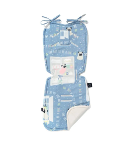 Wkładka do wózka La Millou Stroller Pad - Doggy Unicorn Story & Rafaello