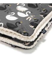 Kocyk Średniaka La Millou - Black Swan & Ecru