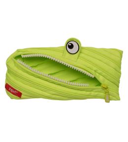 Piórnik z suwaka Zipit Pouch - Bright Lime