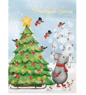 Henry Kartka B6 Boże Narodzenie - Myszka