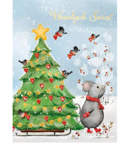 Henry Kartka B6 Boże Narodzenie - Myszka