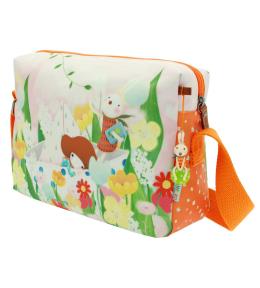 Torba na ramię z nadrukiem Kori Kumi Santoro