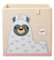 Pudełko na zabawki 3 Sprouts 33x33cm - Lama