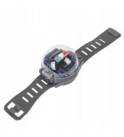 Auto Metalowe na Radio Mini Policja w Zegarku z Ładowarką USB