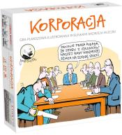 Gra Korporacja ilustrowana rysunkami Mleczki