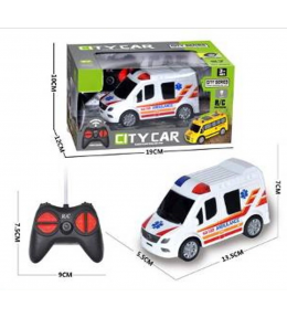 Zdalnie sterowana karetka City Car