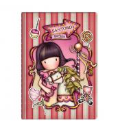 Mały Notes z Naklejkami - Gorjuss - Fairground – Carousel