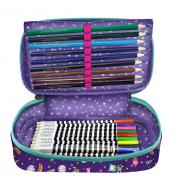 Rozkładany, 4-Częściowy Piórnik z Wyposażeniem Gorjuss Fairground, Up and Away - Santoro London