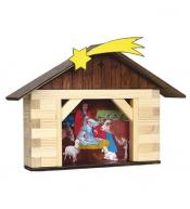 Zestaw Drewniany do Sklejania Walachia - Szopka Bożonarodzeniowa