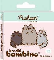 Kredki Bambino 12 kolorów - Pusheen