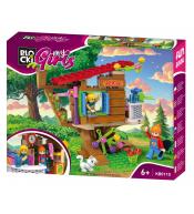 Klocki BLOCKI MyGirls - Domek na drzewie
