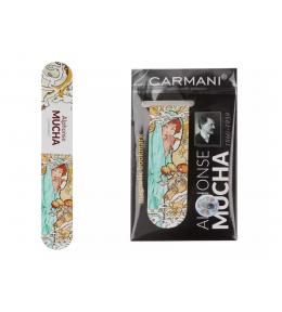 Zakładka Magnetyczna Carmani - Alfons Mucha, Cztery pory roku, Zima