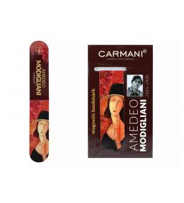 Zakładka Magnetyczna Carmani - Amedeo Modigliani, Kobieta w kapeluszu
