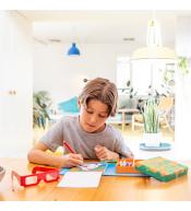 Kolorowanka 3D Tiger Tribe - Waleczne Stworzenia