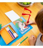 Kolorowanka 3D Tiger Tribe - Waleczne Stworzenia