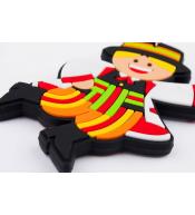 Gumowy Brelok Folkstar - Łowiczak