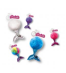 Breloczek z pomponem Girabrilla Syrenka