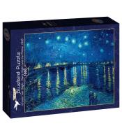 Puzzle Bluebird 1000 el. - Vincent van Gogh, Gwiaździsta noc nad Rodanem