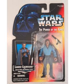 Figurka Star Wars The Power of the Force - Lando Calrissian with Heavy Rifle and Blaster Pistol