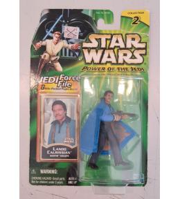 Figurka Star Wars The Power of the Jedi Collection 2 - Lando Calrissian (Bespin Escape) + książeczka