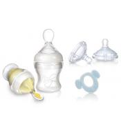 Zestaw do karmienia Nuby Infafeeder + 2 smoczki i gryzak