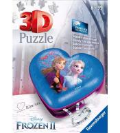 Puzzle 3D Ravensburger Serce 60 el. - Kraina Lodu 2
