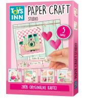 Toys Inn Paper Craft Studio - Zestaw do wykonywania kartek, Serce