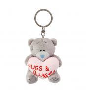 Carte Blanche Greetings Ltd. Breloczek Miś z sercem Hugs&Kisses