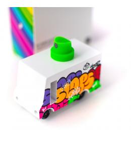 Drewniane auto Candylab Candycar - Graffiti Van