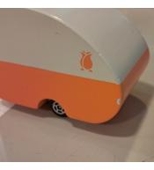 Drewniana przyczepa Candylab Candycar - Rosebud