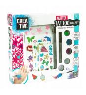 Zestaw do tatuażu z brokatem Nice Group