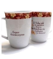 Kubek z dedykacją - Super dziewczyna