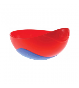 Miseczka antypoślizgowa Nuby Sure Grip Bowl - Czerwona