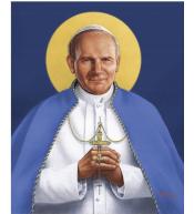 Mozaika diamentowa 40x30cm - Papież Święty Jan Paweł II
