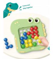 Gra Edukacyjna Rozwijająca Dla Dzieci Dinozaur Łamigłówka