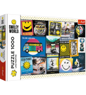 Puzzle Trefl Smiley World 1000 el. - Live Positive!
