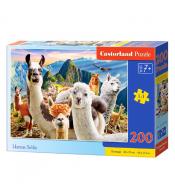 Puzzle Castorland 200 el. - Llamas Selfie
