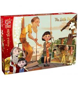 Puzzle Hape Mały Książę 2x24 el. - Odkrywanie