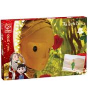 Puzzle Hape Mały Książę 2x50 el. - Róże i Pustynia