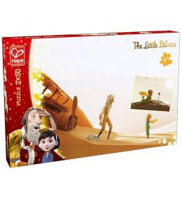 Puzzle Hape Mały Książę 2x50 el. - Spotkanie