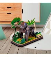 Puzzle 3D CubicFun - Goryl 43 el.