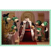 Puzzle 4w1 Trefl Rodzina Treflików - Nowi przyjaciele