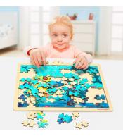 Drewniane puzzle Topbright 100 el. - Ocean