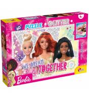 Brokatowe puzzle Liscianigiochi Barbie 60 el. - We Dream Together