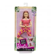 Lalka Barbie Made to Move w czerwonym stroju